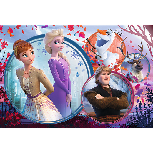 Puzzle - 160 - Siostrzana przygoda - Disney Frozen Trefl 15374