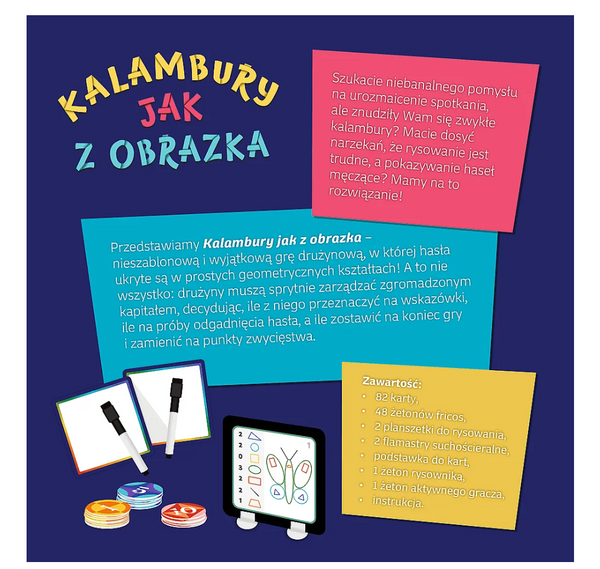 Gra dla dzieci Kalambury: Jak z obrazka Trefl 02738
