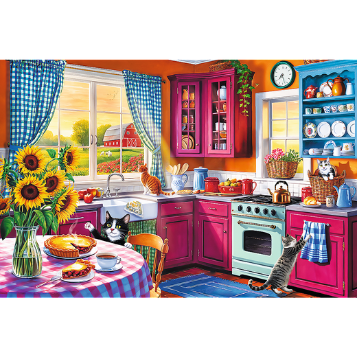 Puzzle - 300 EasyPiece - Poranek w kuchni - Trefl 23102