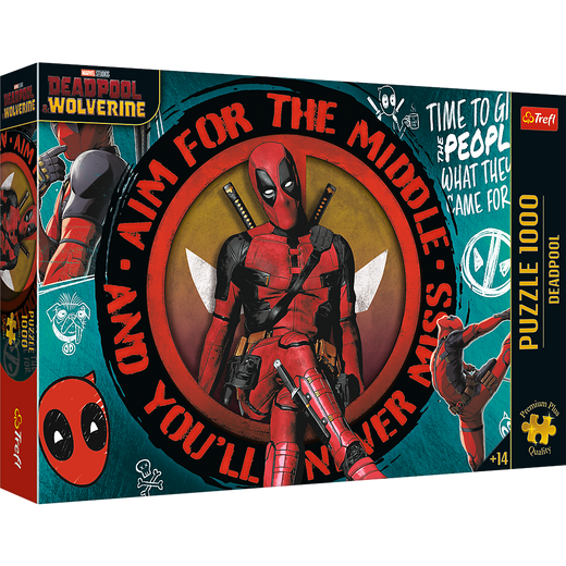 Puzzle - 1000 Premium Plus - Deadpool Trefl - 10835