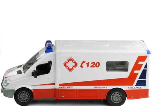 Ambulans Karetka Pogotowia Sterowana na Pilot 1:18