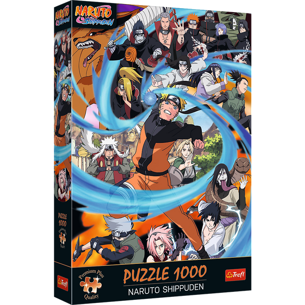 Puzzle - 1000 Premium Plus - Naruto Shippuden - Trefl 12083