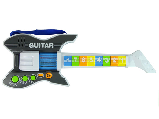 Gitara Rockmena Elektryczna z Mikrofonem Słuchawki Dla Dzieci 