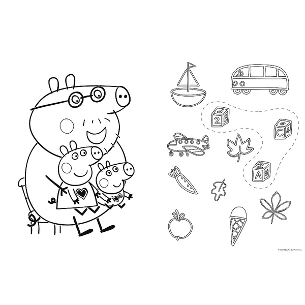 41010 "24 SUPER MAXI - Radosny dzień Peppy" / Peppa Pig FSC Mix 70% 41010
