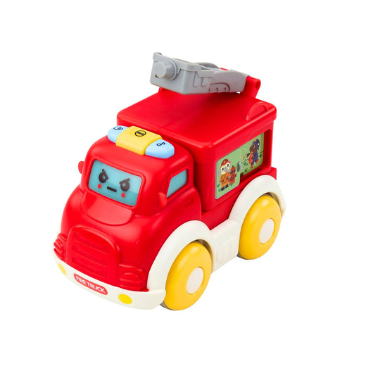 Zestaw Autka Miejskie Dla Malucha Napęd Ruchome Elementy Światła Dźwięki 