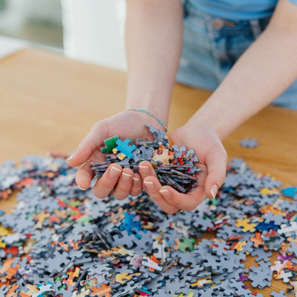 PUZZLE TREFL PRIME UFT 1000 - Wanderlust przedstawiające idylliczną, jesienną scenerię bawarskich Alp 10703