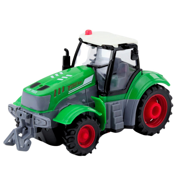 Ciągnik Traktor Rolniczy Zdalnie Sterowany RC Zielony 1:24 