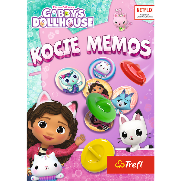 Gra podróżna Kocie memos Koci Domek Gabi Trefl 02688 