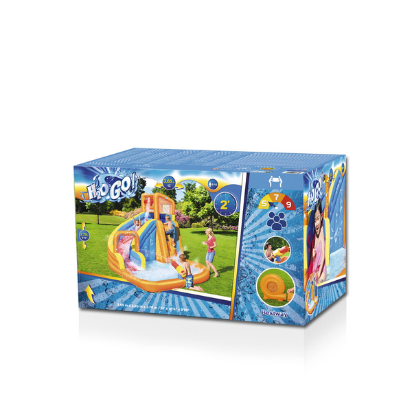 Dmuchana Zjeżdżalnia Wodna 365 x 320 x 270 cm Bestway 53301