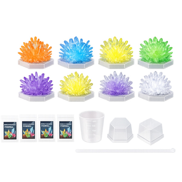 Zestaw Kreatywny Eksperyment DIY Hodowla Tworzenie Kryształów