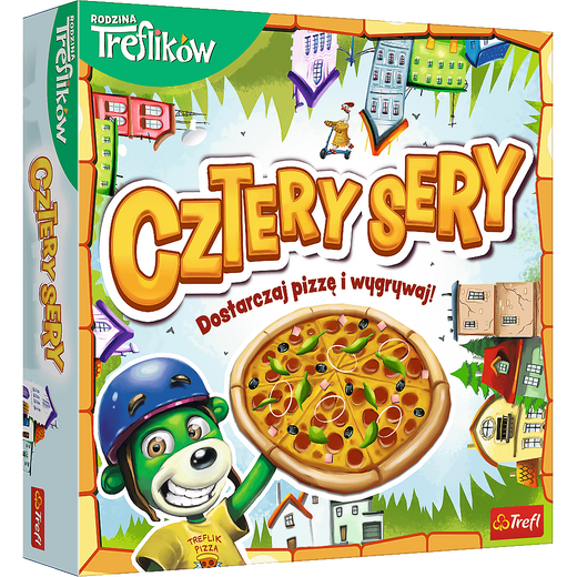 Gra planszowa Cztery Sery Rodzina Treflików Trefl 02282