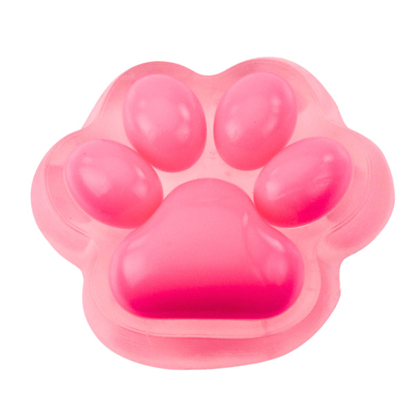 Gniotek Kocia Łapka Antystresowa Sensoryczna Squishy Różowa