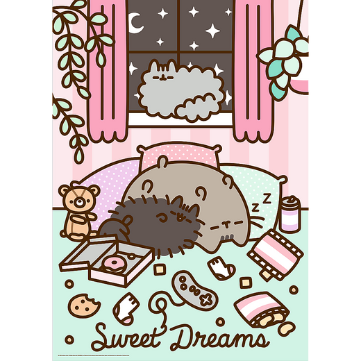 Puzzle - 1000 Premium Plus - Pusheen Trefl 12080