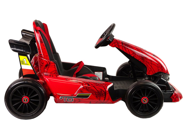 Gokart Na Akumulator XMX619 Czerwony Lakierowany Spider 