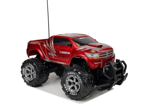 Ogromny Jeep Rampage R/C Czerwony MONSTER TRUCK 