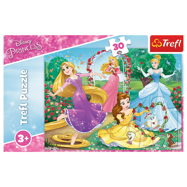 Puzzle - 30 - Być księżniczką - Disney Princess - Trefl 18267