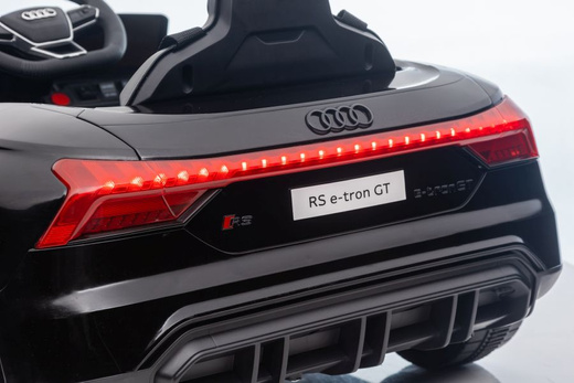 Auto Na Akumulator Audi E- Tron GT Czarne  QLS-6888