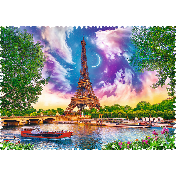 Puzzle - 600 Crazy Shapes - Niebo nad Paryżem - Trefl 11115