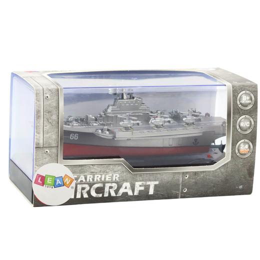 Statek Militarny Łódź Zdalnie Sterowana RC Srebrna 15cm 