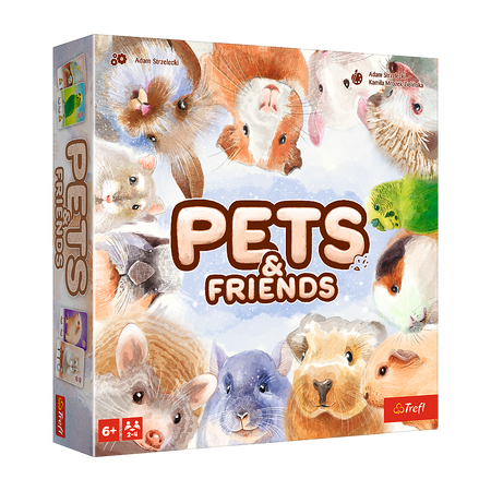 Gra rodzinna Pets & Friends Trefl 02443