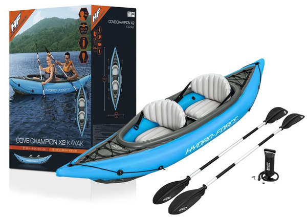 Kajak Dmuchany Dwuosobowy 331 x 88 cm  Bestway 65131