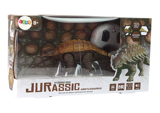 Dinozaur Na Baterie Ankylosaurus Zdalnie Sterowany Dźwięk 