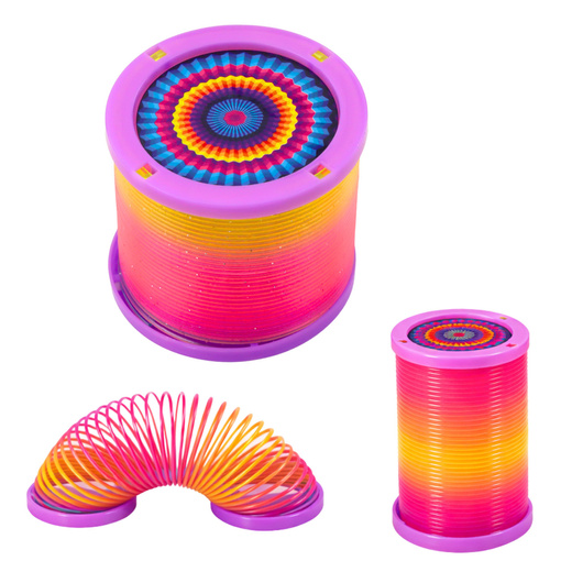 Świecąca Sprężyna Dla Dzieci Kolorowa Świecąca LED 1 szt.