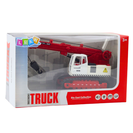 Dźwig Gąsienicowy Obrotowa Kabina Regulacja Światła Dźwięki Metalowy