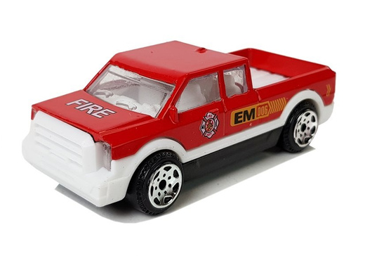 Zestaw Pojazdów Straży Pożarnej Resoraki 1:64 6 Sztuk  