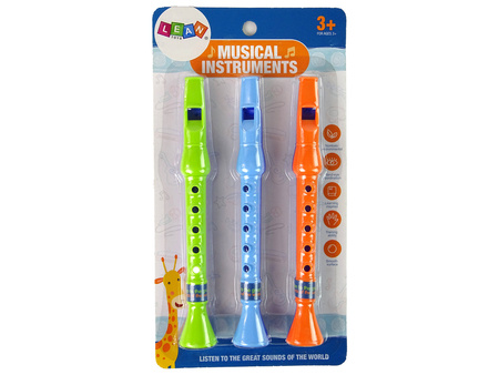 Zestaw Trzech Fletów Dla Dzieci Zwierzątka 