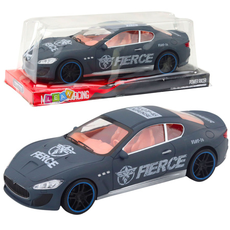 Samochód Sportowy Napęd Na Tył Matowa Karoseria Szary 