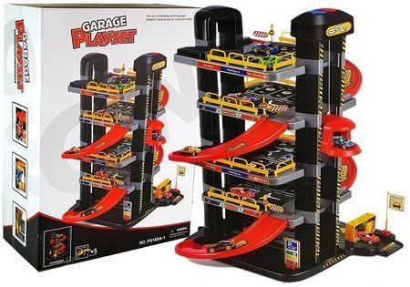 Tor Parking Garaż 5-poziomowy na Baterie Światła Winda 