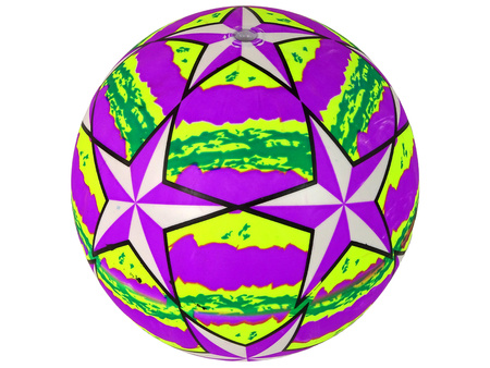 Piłka Gumowa 22 cm Fioletowa