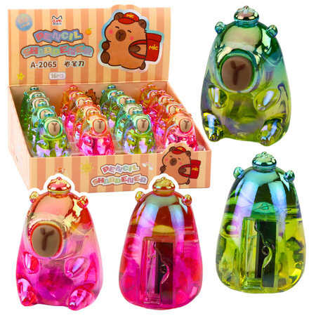 Temperówka Strugaczka Kapibara Standardowa Kolorowa Mix