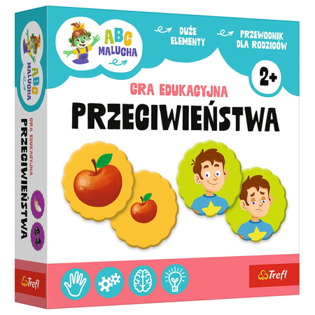 Gra dla dzieci ABC Malucha Przeciwieństwa Trefl 02908 