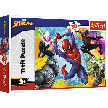 Puzzle - 30 - Kolory Spider-Man'a - Disney Marvel Spiderman - Trefl 18307