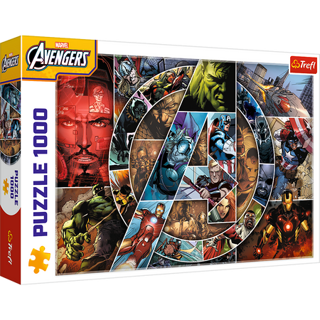 Puzzle - 1000 - Avengers: Bohaterowie - Trefl 10934