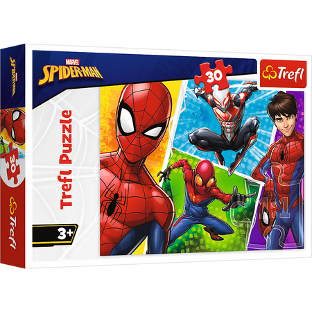 Puzzle - 30 - Spider-Man i Miguel - Trefl 18242