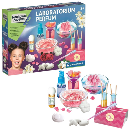 Naukowa Zabawa Laboratorium Perfum Język Polski Clementoni 50887