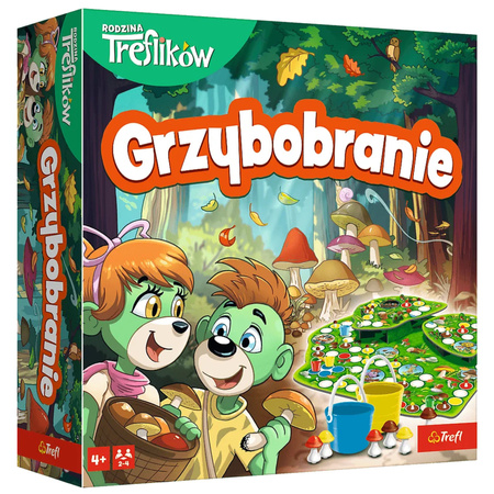 Gra planszowa Grzybobranie Rodzina Treflików Trefl 02819 