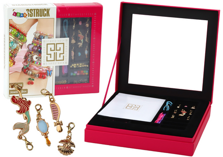 Zestaw do Tworzenia Bransoletek Biżuterii Naszyjnik Koraliki Zawieszki 