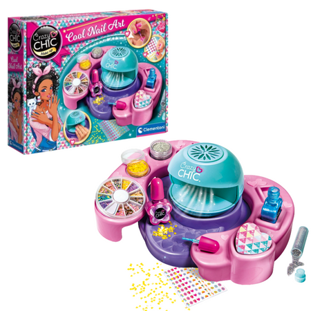 Crazy Chic Studio Paznokci Odjazdowe Paznokcie Salon Manicure Clementoni 78771