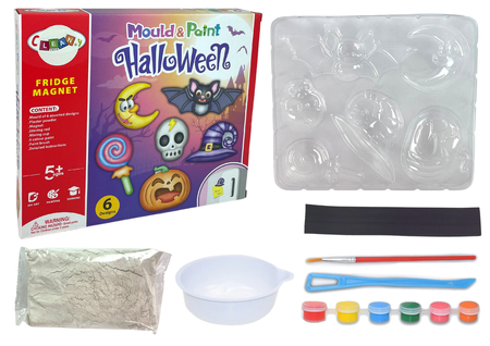 Zestaw DIY Halloween Magnesy Odlewy Gipsowe Dynia 