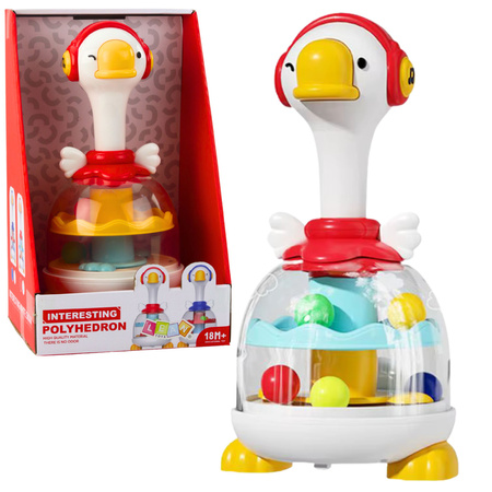 Bączek Z Kuleczkami Zjeżdżalnia Dla Kulek Gęś Czerwona 