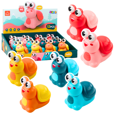 Ślimak Jeżdżący Z Napędem Aktywacja Ruchem Dla Malucha 