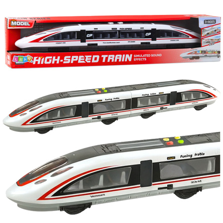 Pociąg Pasażerski Pośpieszny Otwierane Drzwi Światła Dźwięki 