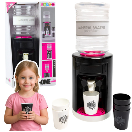 Dystrybutor Wody Zabawkowy Dla Dzieci Światła Dźwięki Różowy 