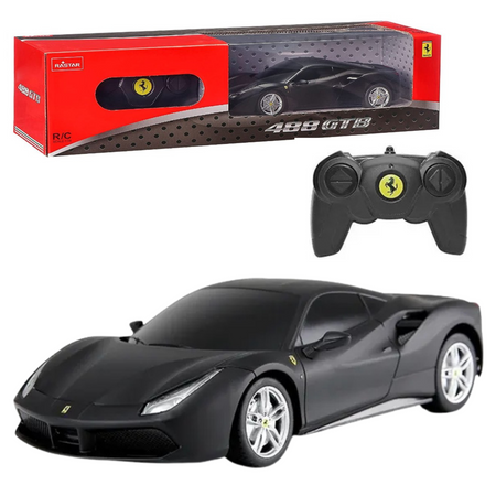 Auto RC Rastar 1:24 Ferrari 488 GTB Czarne