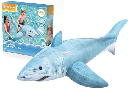 Dmuchany Materac Rekin  183 x 102 cm Bestway 41405