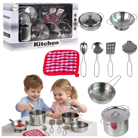 Zestaw Garnków i Akcesoriów Kuchennych Dla Dzieci 